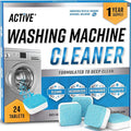 Washing Machine Cleaner Descaler 24 Pack - Deep Cleaning Tablets For HE Front Loader & Top Load Washer, Septic Safe Eco-Friendly Deodorizer, Clean Inside Drum and Laundry Tub Seal - 12 Month Supply-Ruum Studio Home