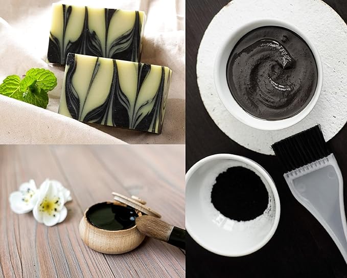 Large 2.5 lb Hardwood Activated Charcoal Powder 100 Percent from USA Trees. All Natural. Whitens Teeth, Rejuvenates Skin and Hair, Supports Better Digestion!-Ruum Studio Home