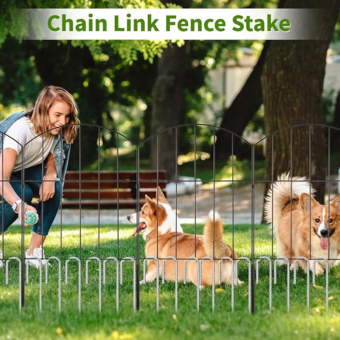 12 inch Stakes Heavy Duty 100-Pack J Hook Metal Fence Stake for Dogs Digging Tent and Outdoor Decorations Inflatables Rebar Metal Spikes for Ground-Ruum Studio Home