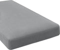 H.VERSAILTEX Super Stretch Individual Chaise Cover Sectional Couch Covers for L Shaped Sofa Both Left/Right Featuring Thick Jacquard Textured Twill Fabric (1 Piece Chaise Cover, Dove)-Ruum Studio Home