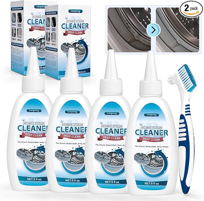 Home Cleaner Gel, Cleaner for Washing Machine, Refrigerator Strips, Household Shower, Kitchen Sinks, Walls, Tiles, Bathrooms- 20 fl oz-Ruum Studio Home
