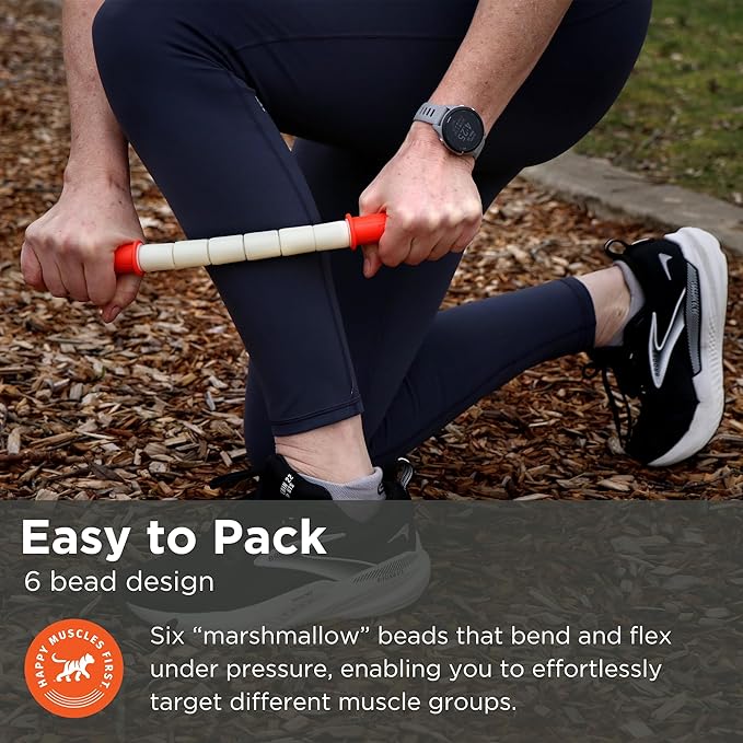 Tiger Tail The Stick - Bendy 15” Flexible Muscle Roller Stick for Myofascial Release & Trigger Points - Bendable Deep Tissue Massager for Legs, Back, Shoulders - Relieve Soreness & Improve Recovery-Ruum Studio Home