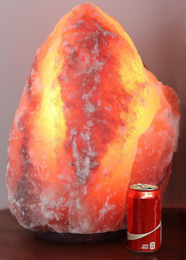 Giant Natural Himalayan Crystal Rock Salt Lamp 105~115 lbs-Ruum Studio Home