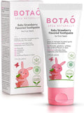 Fluoride Free Baby Toothpaste | Strawberry Flavored - Organic Training Natural Toddler Toothpaste for Toddlers | EWG Verified, Vegan, SLS Free, Safe to Swallow, Aloe Vera -1.7Oz-Ruum Studio Home