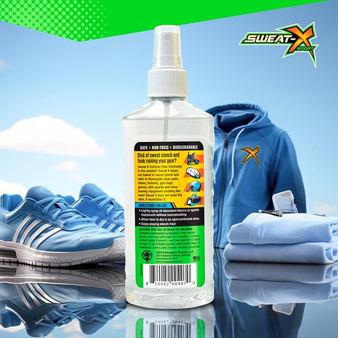 Extreme Odor Spray - Multipurpose No-Wash Deodorizer - Ideal for Shoes and Gym Clothing - Victory Scent (8 Fl Oz) - 3 Pack-Ruum Studio Home