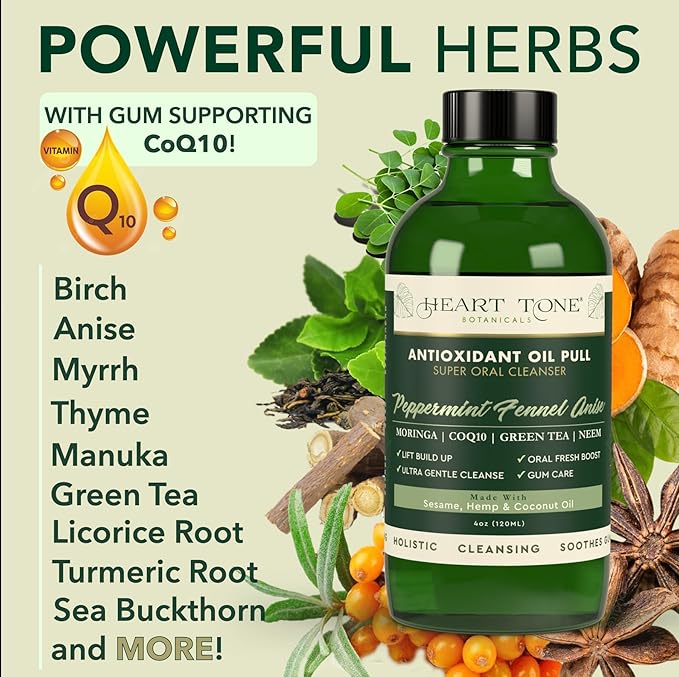 Oral Care Set | Natural Toothpaste, Oil Pull & Mouthwash | Radiant Smile | Fluoride-Free & Clean Ingredients | Mineral Complex | Natural Enamel Care | Botanical Plant Based-Ruum Studio Home