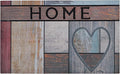 CHICHIC Welcome Door Mat 18x 30 Inch Front Doormat Outdoors for Home Entrance Outdoors Mat for Outside Entry Way Doormat Entry Rugs, Heavy Duty Non Slip Rubber Back Low Profile, Heart-Ruum Studio Home