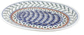 Blue Rose Polish Pottery Evergreen Large Serving Platter-Ruum Studio Home