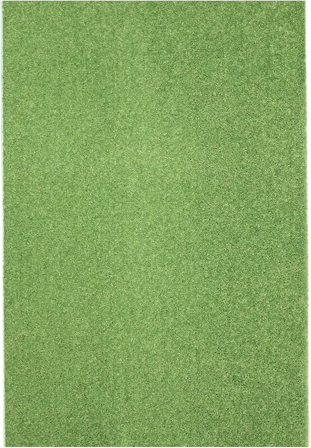 KOECKRITZ Soft and Colorful Kids Classroom Area Rugs (Passes Flammability Pill Test) Many Sizes and Bright Colors to Select from (9' x 9', Lime)-Ruum Studio Home