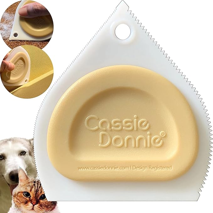 Mini Pet Hair Detailer, Pet Hair Remover for Carpet Couch Bedding Sofa, Car Interior Auto Detailing Supplies, Dog Cat Fur Reusable Brush for Furniture-Ruum Studio Home