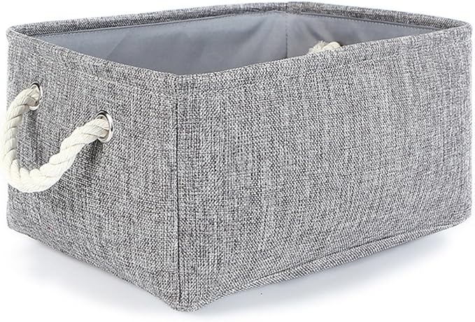 TheWarmHome Large Storage Bins- Storage Baskets for Organizing Shelves, Basket Organizer for Closet Bookshelf Dog Toy Nursery Clothes Laundry Home Organization, Fabric Storage Cubes W/Handles-Ruum Studio Home