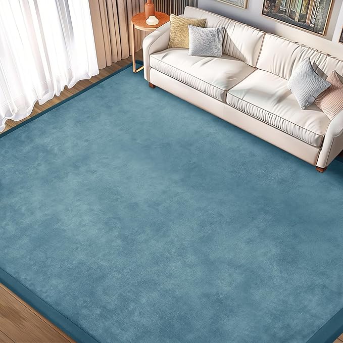 Baby Play Mat 1.2" Thick Memory Foam Nursery Rug Area Rug, 13’1” X 6’7” Yoga Mat Playmat Crawling Mat for Baby,Toddlers, Infants, Kids,Floor Mat Tatami Mat for Living Room with Non-Slip(Green)-Ruum Studio Home