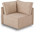 HOOOWOOO Modular Sectional Sofa Couch,Matching Free Combination Cloud Couch Corner Chair(Camel Corduroy)-Ruum Studio Home