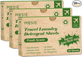 Poesie Travel Liquidless Laundry Detergent Sheets Portable Laundry Strips Travel Dorm Home Fresh Scent 3 Box Total 120 Sheets-Ruum Studio Home