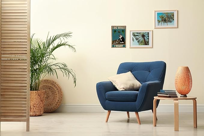 Black Cat Decor Funny Bathroom Wall Decor Vintage Sign 8x12 in -I Do What I Want- Cat Club Metal Tin Signs Bathroom Metal Tin Signs Retro Home Restroom Toilet Signs Wall Decor-Ruum Studio Home