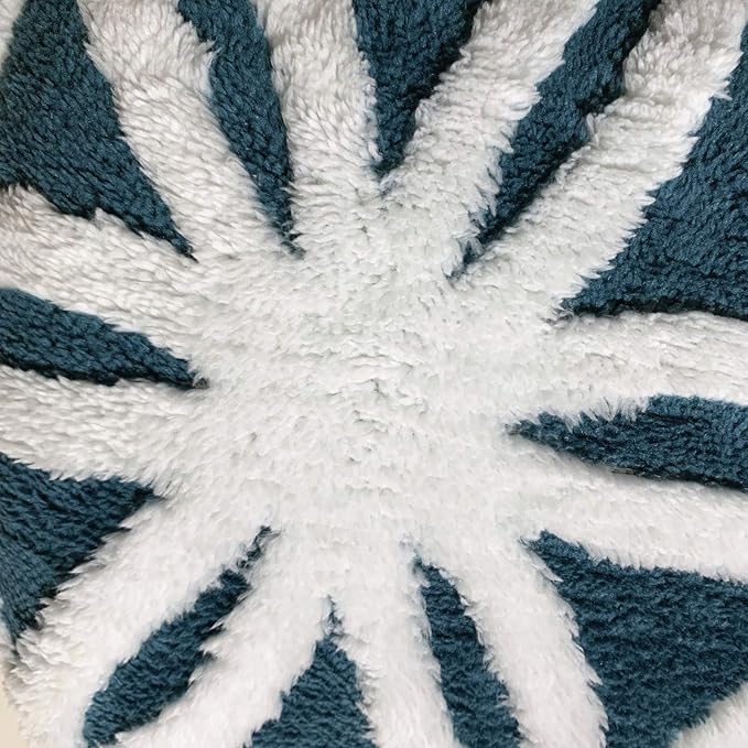 UKELER Navy Blue Flannel Sherpa Throw 60'' x 50'' New Blanket Ultra Plush Lightweight Throw Blanket Luxury Soft Warm Fuzzy Blanket Throws for Bed/Couch/Sofa/Office/Camping-Ruum Studio Home