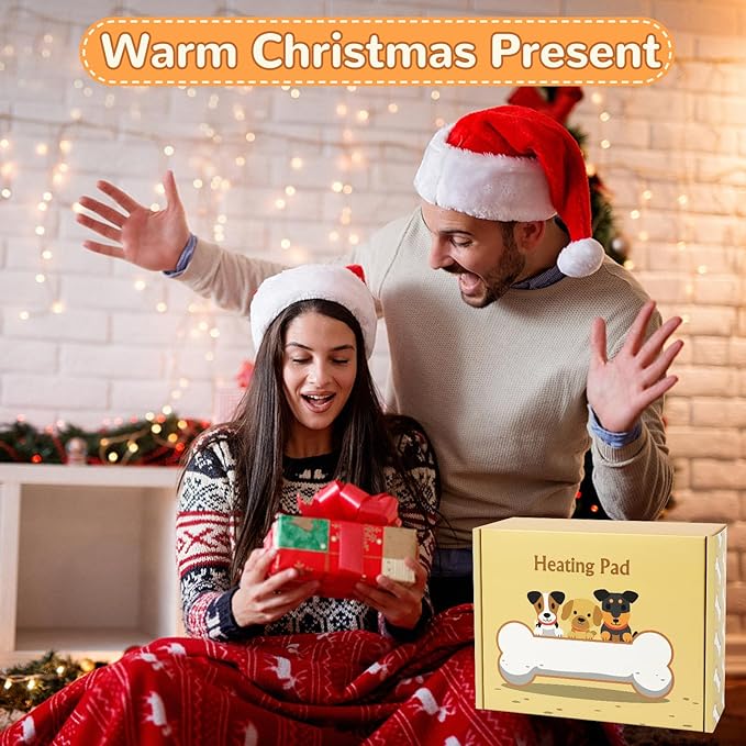 Microwave Heating Pad for Pain Relief, 16" x 11" Microwavable Heating Pads for Cramps, Back Pain, Neck Shoulder, Muscles, Knee, Joints, Natural Heat Pack Moist Heat, Rottweiler-Ruum Studio Home