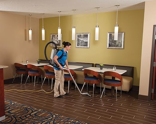 ProTeam Backpack Vacuums, ProVac FS 6 Commercial Backpack Vacuum with HEPA Media Filtration and Restaurant Tool Kit, 6 Quart, Corded-Ruum Studio Home