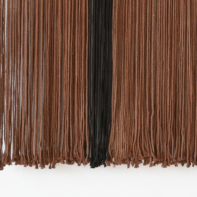 Macrame Wall Hanging Large Dip Dye Tapestry Fiber Wall Art Boho Bedroom Décor 57''W*35''L-Ruum Studio Home