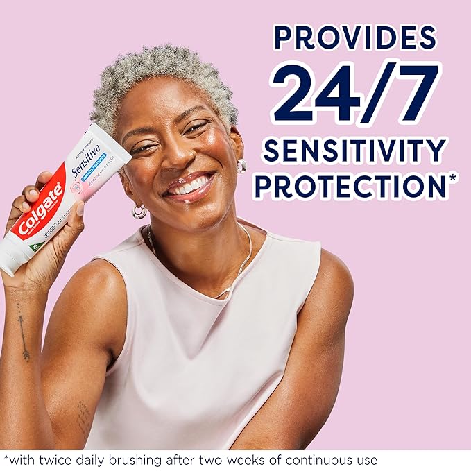 Colgate Sensitive Toothpaste, Complete Protection, Mint - 6 Ounce (Pack of 3)-Ruum Studio Home