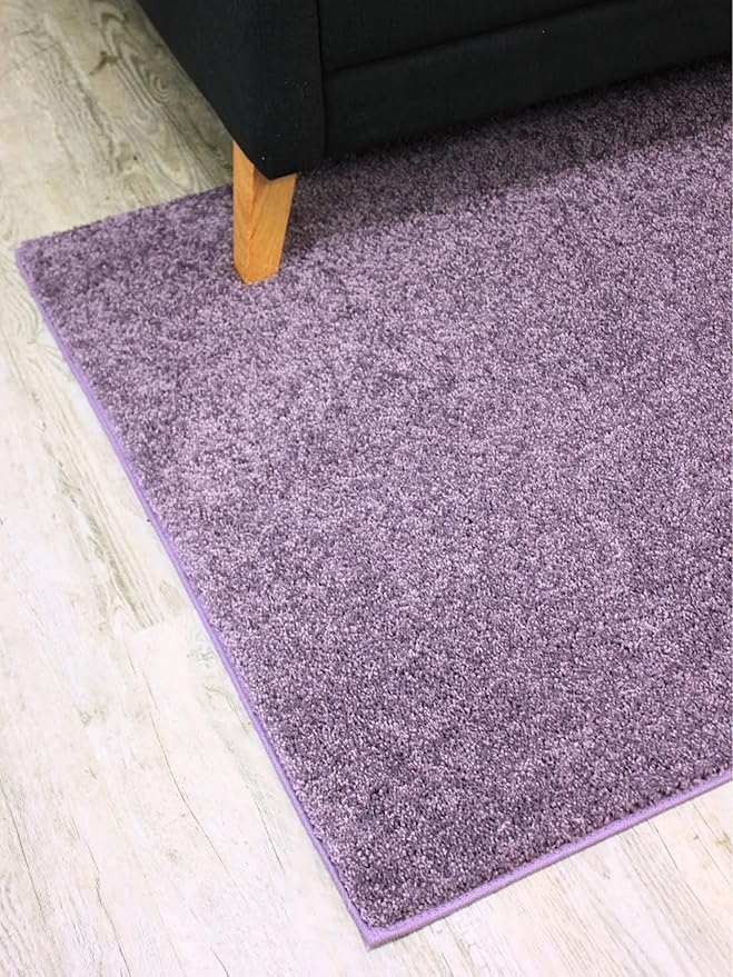 KOECKRITZ Soft and Colorful Kids Classroom Area Rugs (Passes Flammability Pill Test) Many Sizes and Bright Colors to Select from (4' Round, Lavender)-Ruum Studio Home