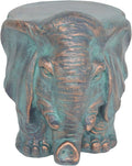 Christopher Knight Home Salome Elephant Garden Stool, Copper Patina-Ruum Studio Home