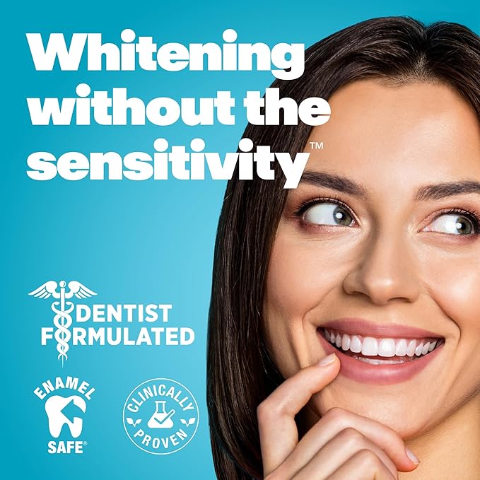 Lumineux Teeth Whitening Strips 21 Treatments – Peroxide Free - Enamel Safe for Whiter Teeth - Whitening Without The Sensitivity - Dentist Formulated - Sensitivity-Ruum Studio Home