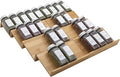 Bamboo Spice Rack Drawer Organizer - 8 Piece Set - 8" or 16" Wide-Ruum Studio Home