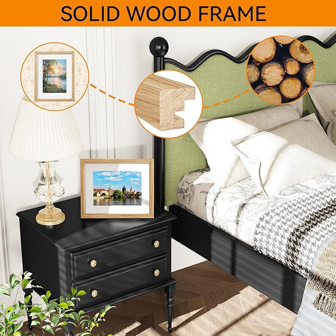 IBUYKE 8x10 Picture Frame,Solid Oak Wood 8x10 Photo Frame with Mat to 5x7,10x8 Picture Frames With Tempered Glass,Tabletop or Wall Mount Display,Home Decor,Natural Oak 8 x 10 Frame,UWPF0810N-Ruum Studio Home