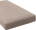 H.VERSAILTEX Super Stretch Individual Chaise Cover Sectional Couch Covers for L Shaped Sofa Both Left/Right Featuring Thick Jacquard Textured Twill Fabric (1 Piece Chaise Cover Large, Sand)-Ruum Studio Home