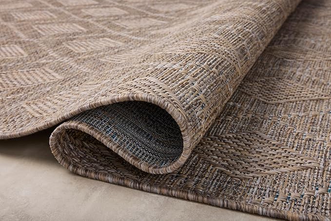 Loloi Amber Lewis Topanga Collection TOP-06 Natural/Mist 2'-3" x 3'-9" Indoor/Outdoor Area Rug-Ruum Studio Home