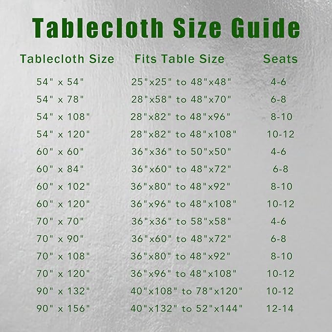 sancua Rectangle Tablecloth - 70 x 90 Inch - Stain and Wrinkle Resistant Washable Polyester Table Cloth, Decorative Fabric Table Cover for Dining Tables, Buffet Parties and Camping, Beige-Ruum Studio Home