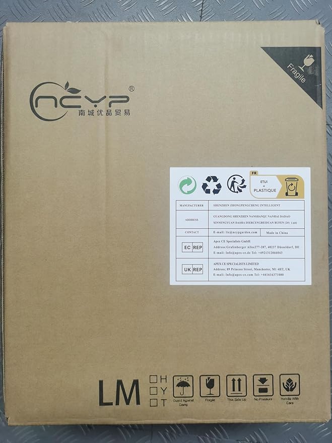 NCYP Small Geometric Terrarium - 4.1" x 3.5" x 5.9" Miniature Irregular Glass Terrarium Planter for Succulent Air Plants - Tabletop Garden Display Container, Black (No Plants, No Door)-Ruum Studio Home