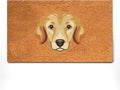 PLUS Haven Coco Coir Door Mat with Heavy Duty Backing, Natural Welcome Bull Dog Doormat, 17.5”x 30” for Entrance, Front Porch, Easy to Clean Entry Mat, Outdoor and Indoor Uses-Ruum Studio Home