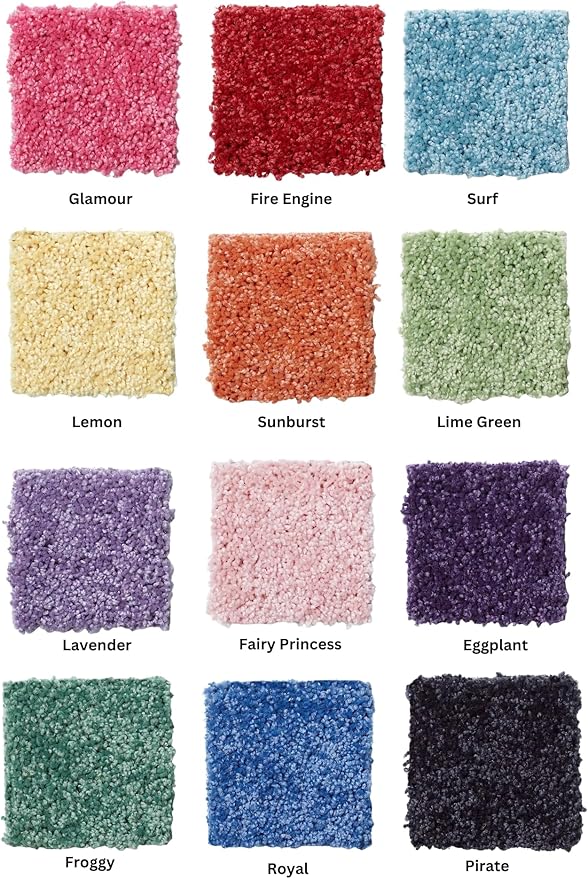 KOECKRITZ Soft and Colorful Kids Classroom Area Rugs (Passes Flammability Pill Test) Many Sizes and Bright Colors to Select from (8' x 10', Fairy Princess)-Ruum Studio Home
