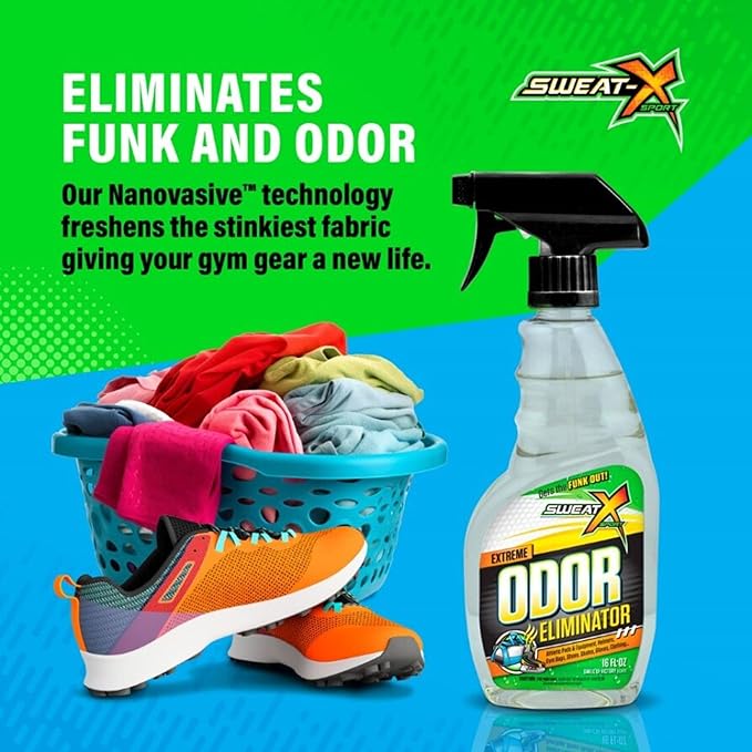 Extreme Odor Spray - Multipurpose No-Wash Deodorizer - Ideal for Shoes and Gym Clothing - Victory Scent (16 fl oz)-Ruum Studio Home