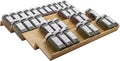 Bamboo Spice Rack Drawer Organizer - 8 Pieces Set- 10" Wide Per Piece - Combine Pieces Into 20" Wide Rack (10" or 20")-Ruum Studio Home