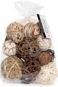 ANDALUCA Decorative Balls Bag Bowl Filler Home Decor (Beige)-Ruum Studio Home
