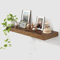 Deep Floating Shelves for Wall | 36 Inch Wide x 12 Inch Deep Floating Shelves | 36W x 12D Rustic Wood Wide Wall Shelves | Bookshelf Laundry Shelf TV Shelf-Ruum Studio Home