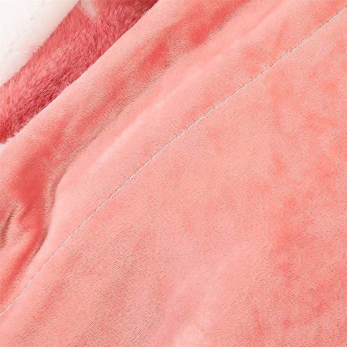 RYNGHIPY Cow Print Throw Blanket Soft Animal Cow Bed Throws Cute Farm Flannel Fleece Throw Blankets Thick Warm Plush Blankets for Sofa Couch Cow Decor Throws (Pink, 51''x63'')-Ruum Studio Home