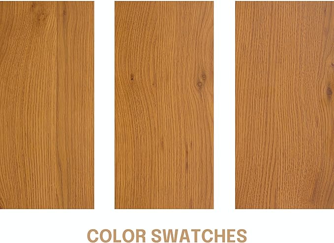 NTC Solid Oak Lux Nightstand with Drawer, Mid Century Modern Side Table Bedroom, Bedside Furniture, Night Stand, End Table, Easy Assembly - Rustic Oak-Ruum Studio Home