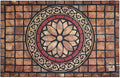 CHICHIC Rectangle Entrance Door Mat Large 24 x 36 Inch High Traffic Area Entry Way Doormat Front Door Rugs Outdoors Heavy Duty Welcome Mat, Non Slip Rubber Back Low Profile for Garage-Ruum Studio Home
