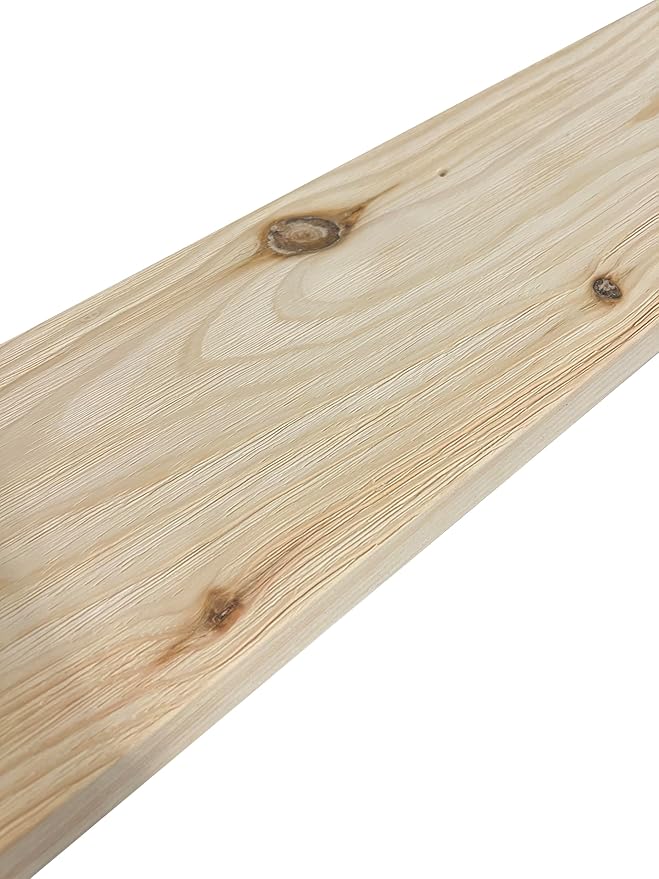 joelsantiques 18 Inch Floating Shelves for Wall - 18x6x2 in - Unfinished Wood Shelf Design, Wooden Wall Shelves for Bedroom, Bathroom, Kitchen and Living Room - Display and Store Your Décor at Home-Ruum Studio Home