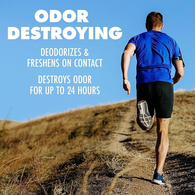 Arm & Hammer Shoe Refresher Spray, Odor Eliminator for Sneakers, 24 Odor & Wetness Control, Aerosol-Free Shoe Deodorizer Spray, Ocean Blast Scent, 3.4 oz-Ruum Studio Home