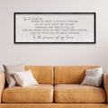 LuZhiQiang Spirit Lead Me Wall Art Decor 40"x15" Christian Scripture Sign Large Inspirational Quote Bible Verse Hanging Wooden Framed (Black)-Ruum Studio Home