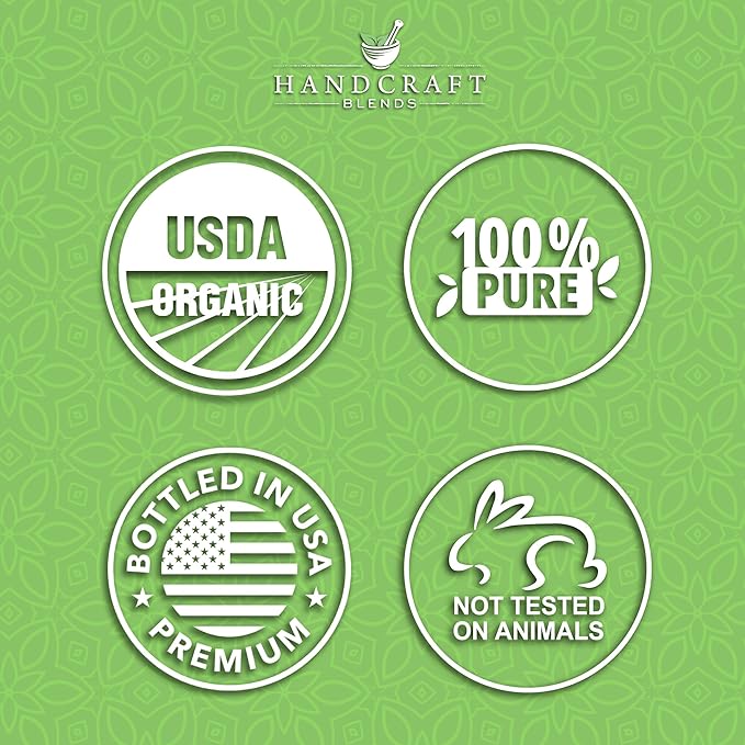 Handcraft Blends Organic Tea Tree Essential Oil – 1 Fl Oz – 100% Pure and Natural – Premium Grade Essential Oil for Diffuser and Aromatherapy-Ruum Studio Home