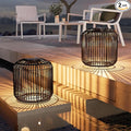 Solar Yard 2-Pack Outdoor Solar Lamp, Water-Resistant Lights for Outside Hanging Lantern Table Lamp Lights Decoration for Garden, Yard, Patio, Porch, Trees, Pathway, Black-Ruum Studio Home