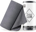 Fantasticlean Microfiber Cleaning Cloth Roll -40 Pack, Tear Away Microfiber Towels, 12" x 12", Reusable, Washable, Scratch Free, Ultra Absorbent Dish Rags for Car, Home, Garage or Shop (DimGrey)-Ruum Studio Home