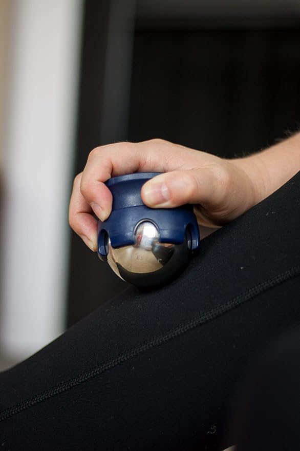 Massage Ball Hot Cold Roller Ball - Relieve Muscle Pain Fast - Stainless Steel Gel Balls for Heat or Ice Therapy-Feet Pain-Plantar Fasciitis-Back Ache-Myofascial Release–Deep Tissue Trigger Points-Ruum Studio Home