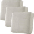 H.VERSAILTEX Super Stretch Individual Seat Cushion Covers - Sofa & Couch Cushion Slipcover Sets - Thick Jacquard Textured Twill Fabric (3 Piece XL Sofa Cushion Covers, Island Fossi)-Ruum Studio Home